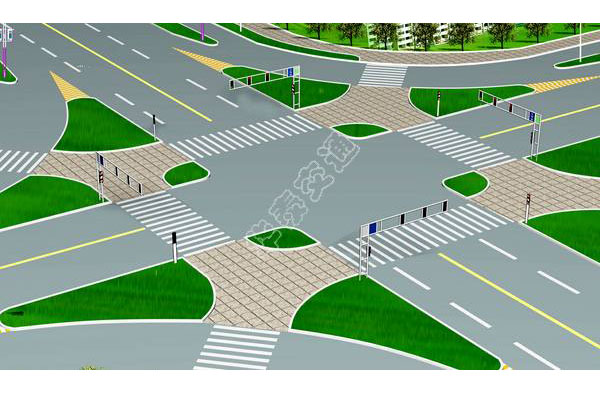 提供路口设计效果图-001